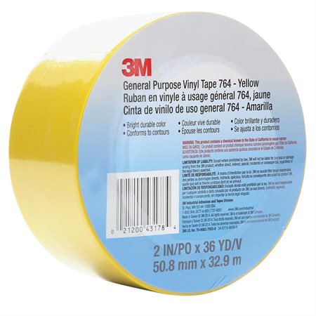 764 General Purpose Vinyl Tape yellow