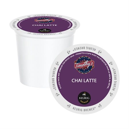 Thé Timothy's® en dosettes chai latte