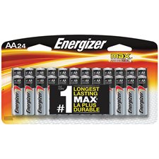 Max Alkaline Batteries AA pkg 24