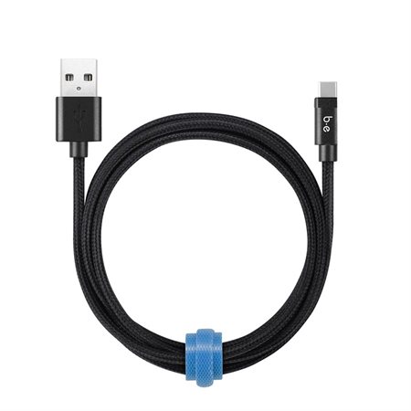 Sync  /  Charge Braided Cable USB-C black