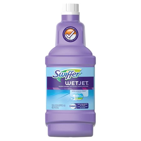 Swiffer® WetJet Multi-Purpose Cleaning Solution open window