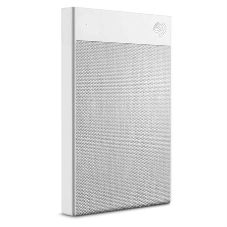 Disque dur externe portatif Backup Plus Ultra Touch blanc