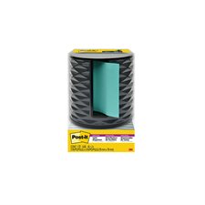 Distributeur de feuillets-éclair Post-it® noir et gris