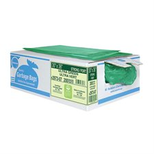 2900 Series Industrial Garbage Bags  Strong 30 x 38” green (200)