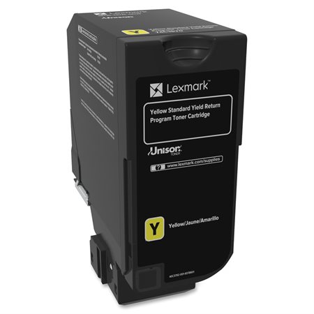 Cartouche de toner CS720, CS725, CX725 jaune