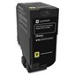 Cartouche de toner CS720, CS725, CX725 jaune