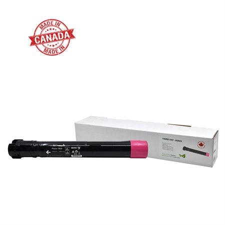 Remanufactured Toner Cartridge (Alternative to Xerox Phaser 7800) magenta