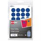 Self-Adhesive Colour Coding Labels blue