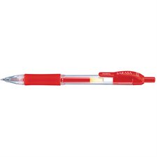 Stylo à bille roulante rétractable Sarasa® 0,5 mm rouge