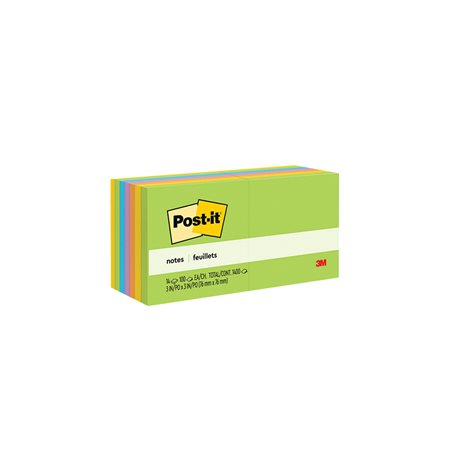 Feuillets autoadhésifs Post-it® Uni 3 x 3 (14)