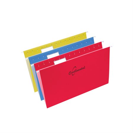 Hanging File Folders Legal size assorted colours