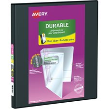 Durable View Presentation Binder 1/2 in. black