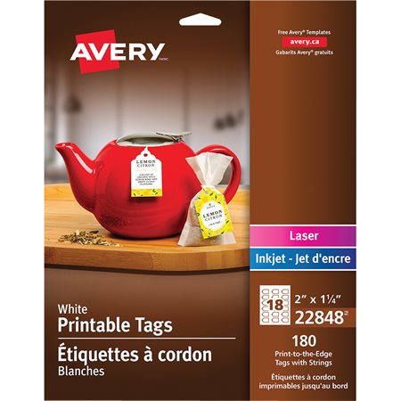 Étiquettes à cordon