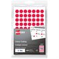 Self-Adhesive Colour Coding Labels red