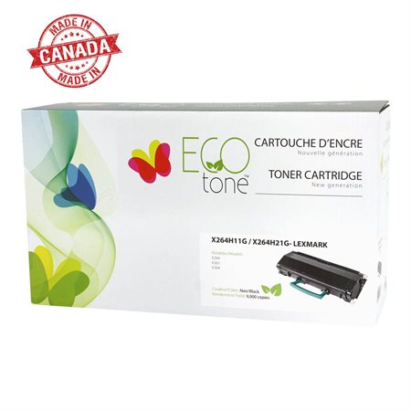 Cartouche de toner remise à neuf (Alternative à Lexmark X264)