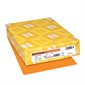 Papier couverture de couleur Astrobrights® orange cosmique