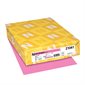 Papier couverture de couleur Astrobrights® rose