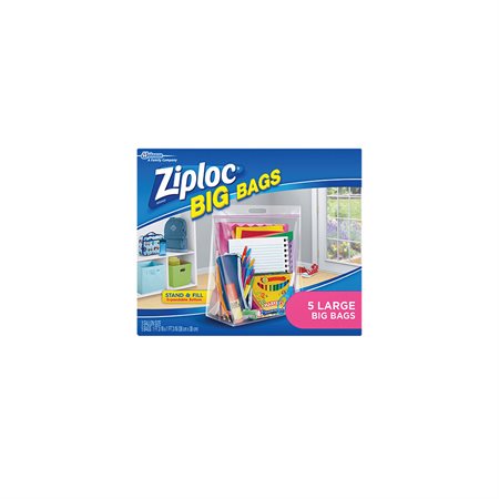 Grands sacs Ziploc® avec double fermeture à glissière