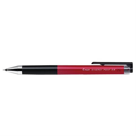 Stylo à bille rétractable Synergy rouge