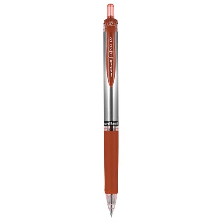 Stylo à bille roulante rétractable Gel RT rouge