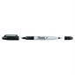 Twin Tip Permanent Marker Sold individually black