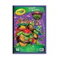 Cahier à colorier géant Crayola - Ninja Turtles - 18 pages