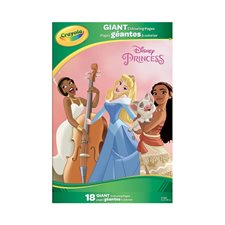 Crayola Giant Colouring Pages Foldalope - Disney Princess - 18 pages