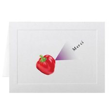 Cartes de notes Overtures® blanc