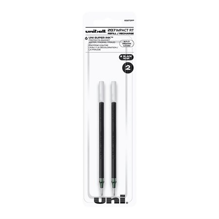 Signo 207 Impact Retractable Ballpoint Pen Refill black