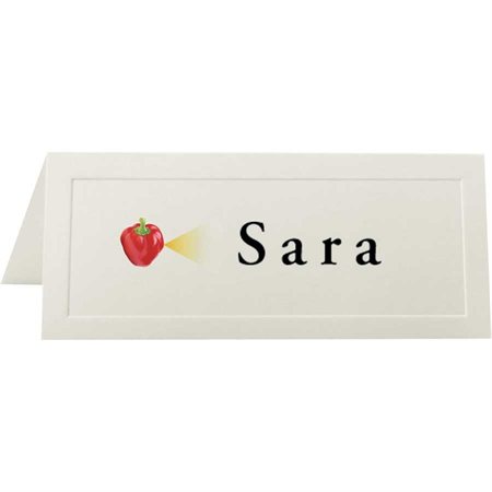 Overtures® Traditional Place Card ivory