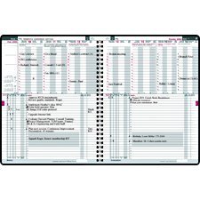 Agenda hebdomadaire Harvard International (2023) 8-1 / 2 x 11 po