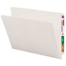 End Tab File Folder 11 pt. Ivory, straight-cut tab. legal size