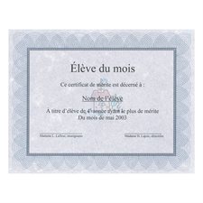 St.James™ Certificates Package of 25 blue