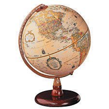 Globe terrestre Quincy anglais