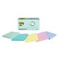 Post-it® Original Notes – Beachside Café 3 x 3 in. 100-sheet pad (pkg 12)