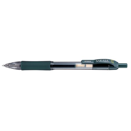 Stylo à bille roulante rétractable Sarasa® 0,7 mm vert forêt