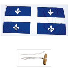 Drapeau du Québec 27 x 54"