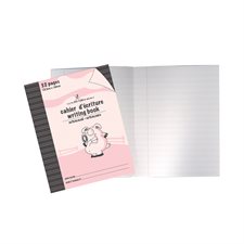 Cahier d'exercices rose