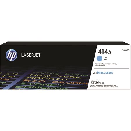 Cartouche de toner HP 414A cyan