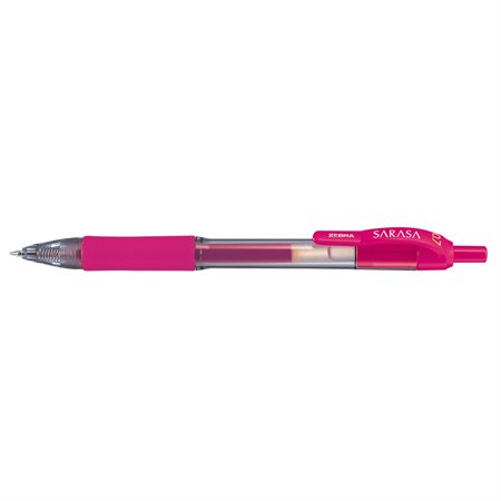 Stylo à bille roulante rétractable Sarasa® 0,7 mm fuchsia