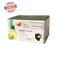 Remanufactured Toner Cartridge (Alternative to Lexmark 71B10Y0)