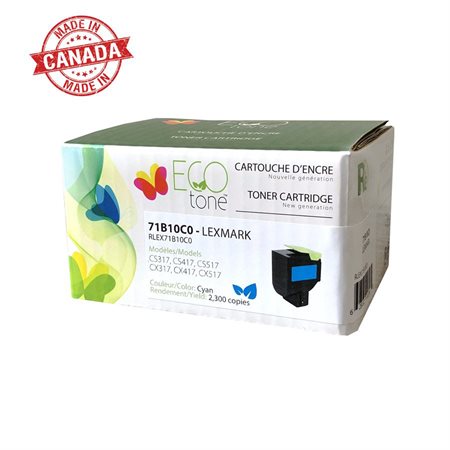 Remanufactured Toner Cartridge (Alternative to Lexmark 71B10C0)