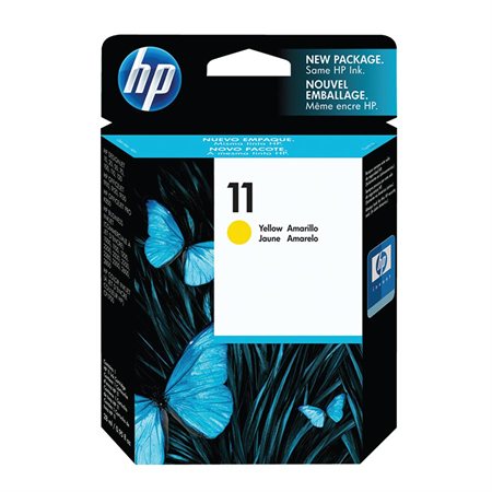 Cartouche jet d'encre HP 11 jaune