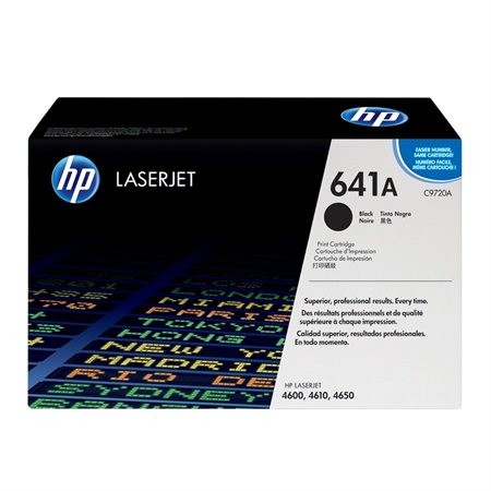 Cartouche de toner HP 641A noir