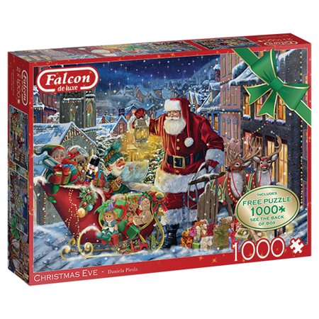 2 X 1000 PUZZLE CHRISTMAS EVE