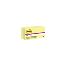 Feuillets super collants Post-it® 10 blocs 2 x 2 po.