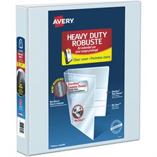 Heavy-Duty Presentation Binder White 1-1/2 in.