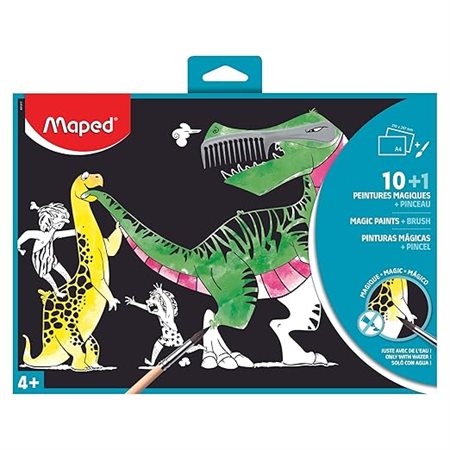 PEINTURE MAGIQUE @ 10 AVEC PINCEAU