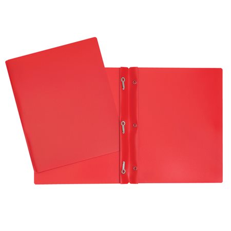 Couverture de présentation rouge