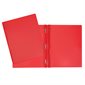 Couverture de présentation rouge